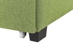 Letto con cassetti contenitori Tessuto LA ROCHELLE 180 x 200 cm Verde