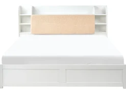 Letto con cassetti contenitori BIZOU 180 x 200 cm Bianco