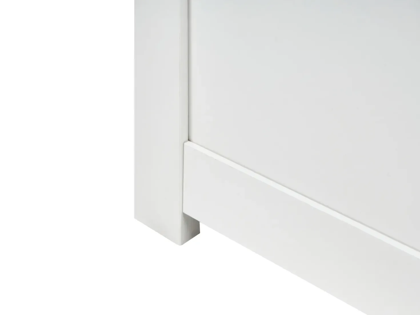 Letto con cassetti contenitori BIZOU 180 x 200 cm Bianco