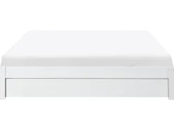 Letto con cassetti contenitore senza testata Legno GIAT 180 x 200 cm Bianco