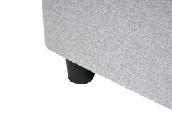 Letto con cassetti contenitore senza testata Tessuto PRADES 180 x 200 cm Grigio chiaro