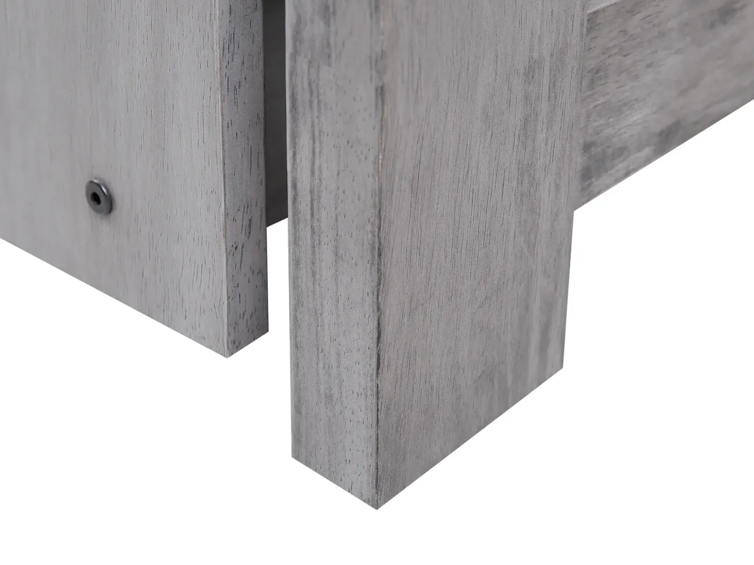 Letto con cassetti contenitori Legno CAHORS 90 x 200 cm Grigio