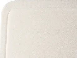 Letto con cassetti contenitori Bouclé SARDENT 180 x 200 cm Bianco sporco