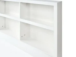 Letto con cassetti contenitori TARARE 180 x 200 cm Bianco