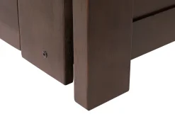 Letto con cassetti contenitori Legno CAHORS 90 x 200 cm Marrone scuro