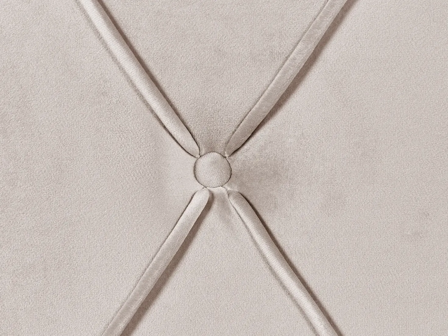 Letto con cassetti contenitori Velluto LIEVIN 180 x 200 cm Beige