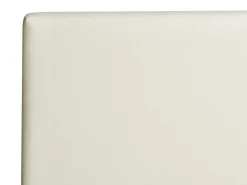 Letto con LED Pelle sintetica ZEN 160 x 200 cm Bianco