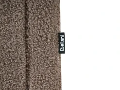 Letto con ottomano senza testata Bouclé DINAN 140 x 200 cm Tortora