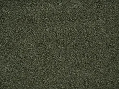 Letto con ottomano senza testata Bouclé DINAN 160 x 200 cm Verde scuro