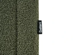 Letto con ottomano senza testata Bouclé DINAN 160 x 200 cm Verde scuro