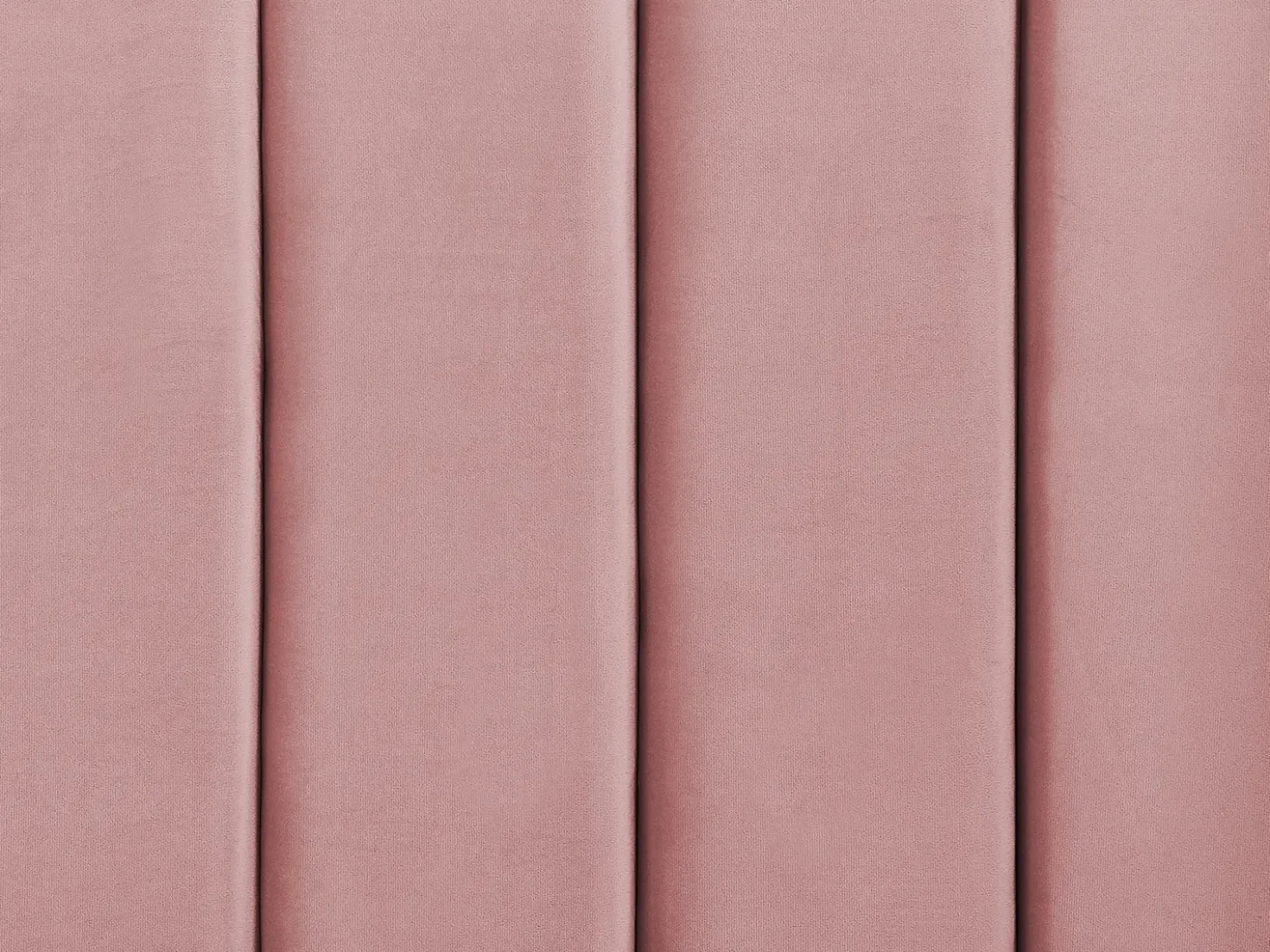 Letto con panca contenitore Velluto NOYERS 140 x 200 cm Rosa
