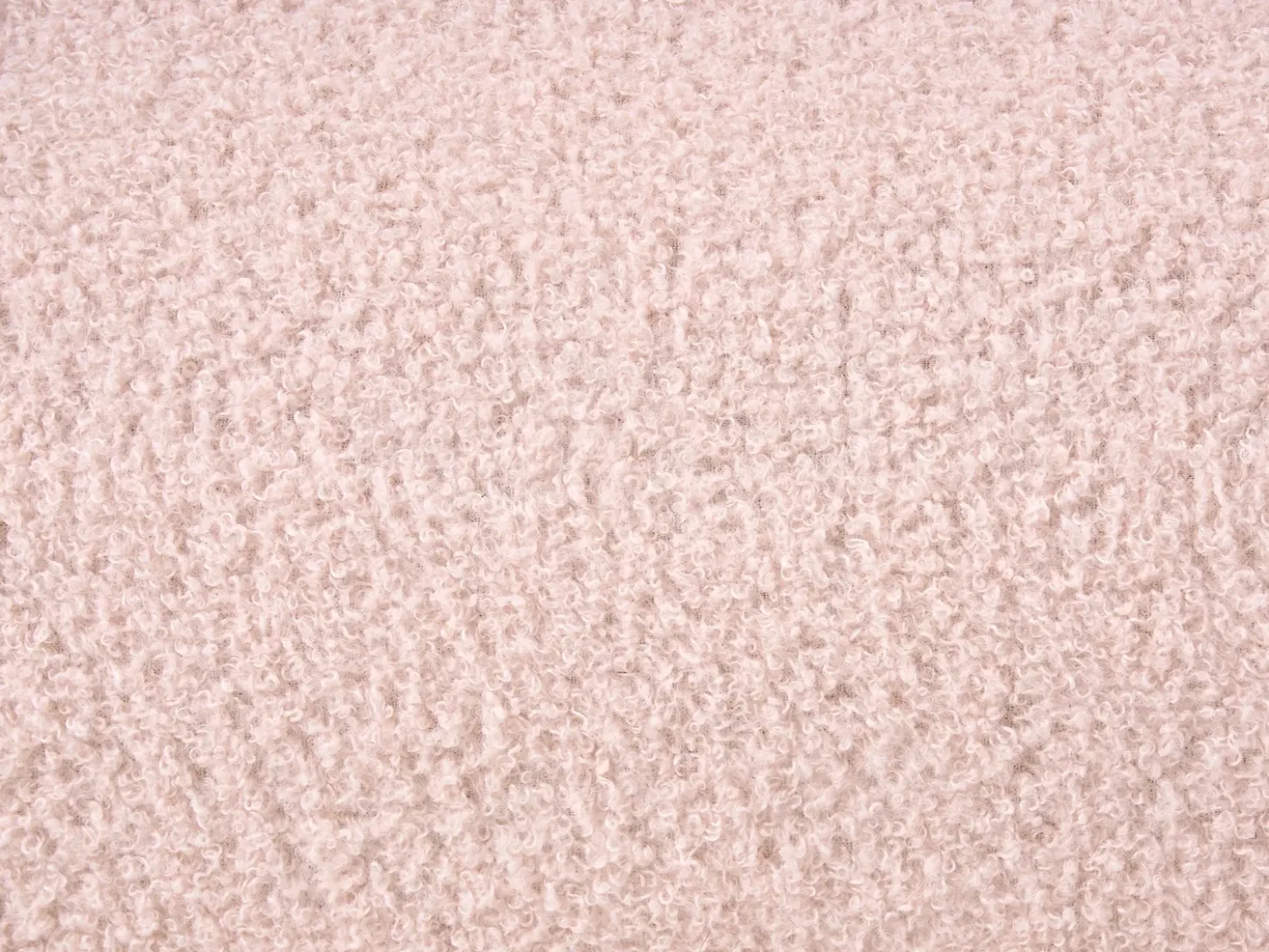Letto contenitore Bouclé BLAGNAC 90 x 200 cm Rosa