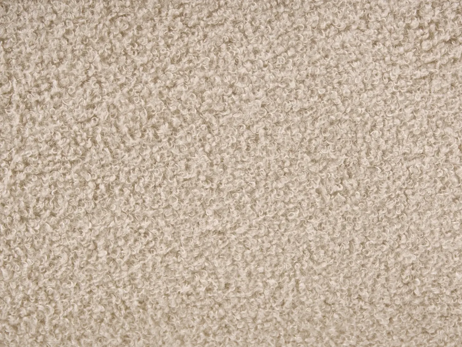 Letto contenitore Bouclé BLAGNAC 90 x 200 cm Beige
