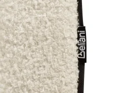 Letto contenitore Bouclé CHADENET 180 x 200 cm Bianco sporco