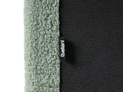 Letto contenitore Bouclé LORIENT 140 x 200 cm Verde