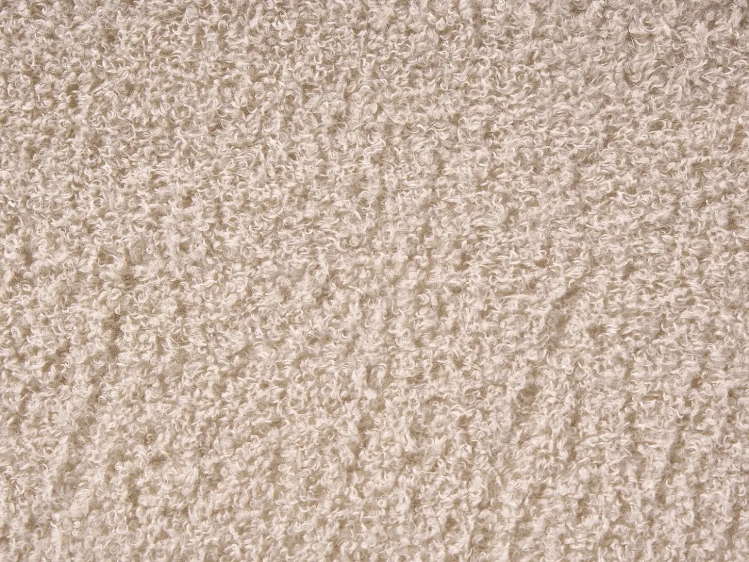Letto contenitore Bouclé LORIENT 180 x 200 cm Beige