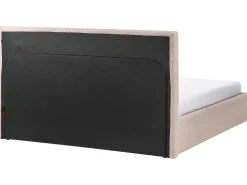 Letto contenitore Bouclé LORIENT 180 x 200 cm Beige