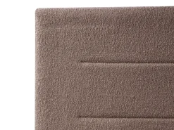 Letto contenitore Bouclé MASSOGNES 180 x 200 cm Tortora