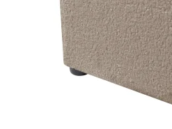 Letto contenitore Bouclé MONTLAUR 180 x 200 cm Tortora