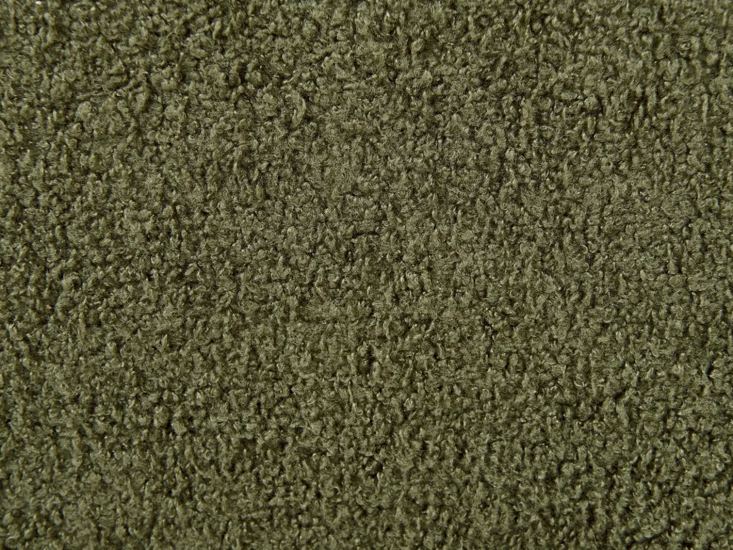 Letto contenitore Bouclé MOISSAC 160 x 200 cm Verde scuro