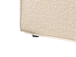 Letto contenitore Bouclé MOISSAC 180 x 200 cm Beige