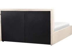 Letto contenitore Bouclé MOISSAC 180 x 200 cm Beige