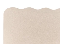 Letto contenitore Bouclé NANTERRE 180 x 200 cm Beige