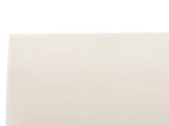 Letto contenitore Bouclé ORBEY 180 x 200 cm Bianco sporco