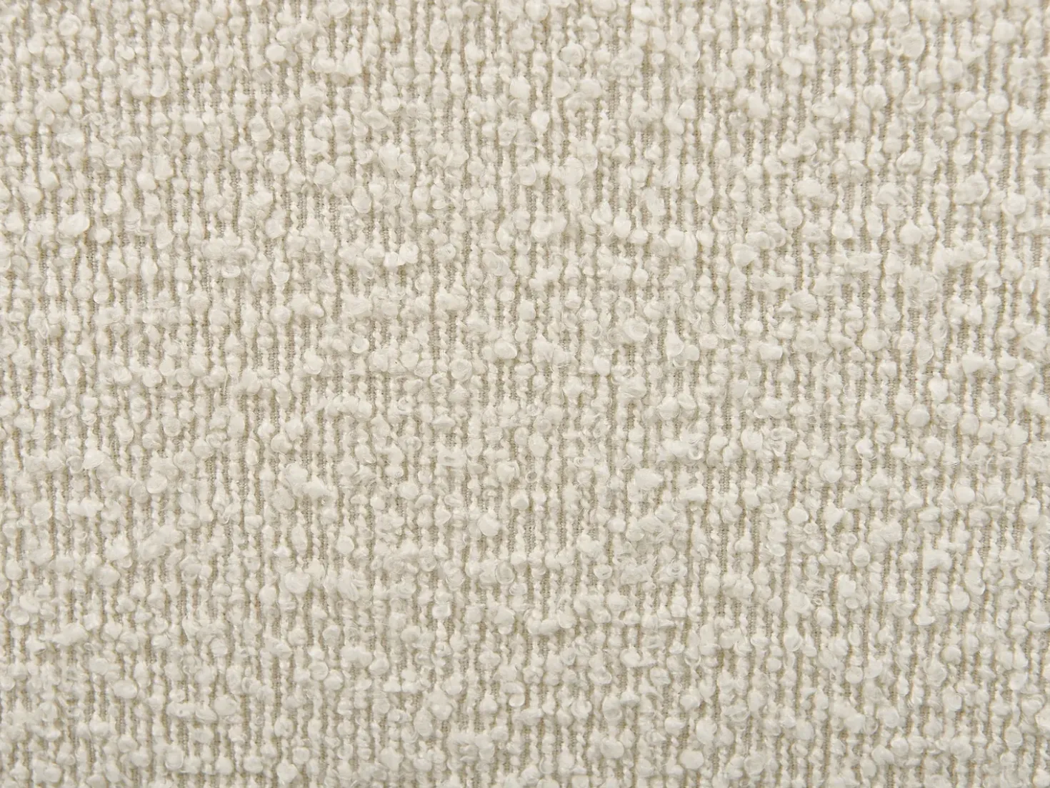 Letto contenitore Bouclé QUILLIEN 180 x 200 cm Beige chiaro