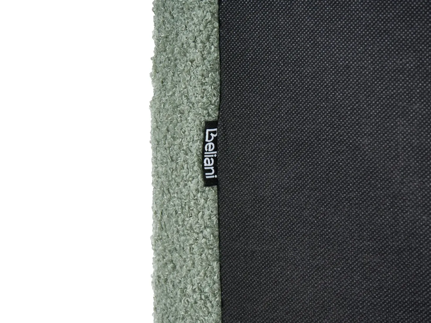 Letto contenitore Bouclé VION 180 x 200 cm Verde