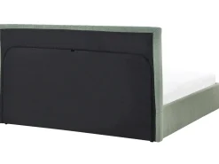 Letto contenitore Bouclé VION 180 x 200 cm Verde