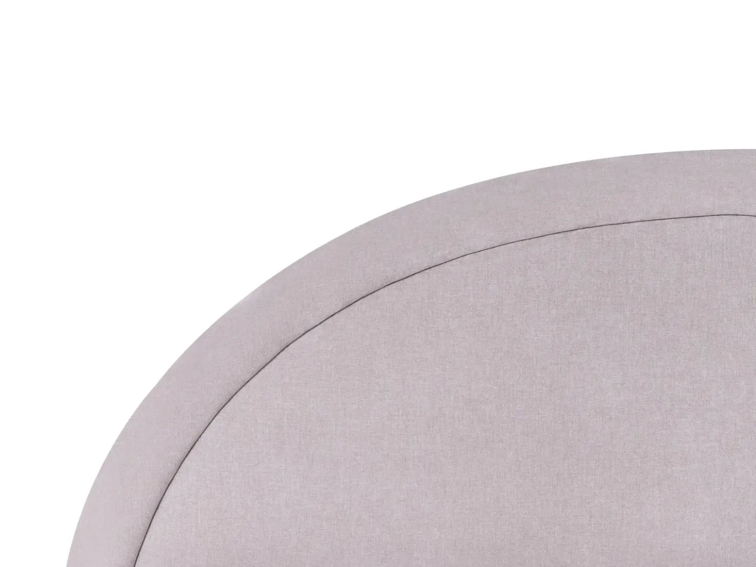 Letto contenitore Ciniglia MOUZON 180 x 200 cm Tortora
