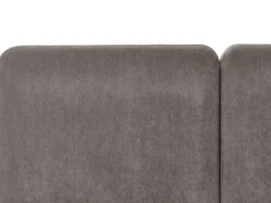 Letto contenitore Ciniglia ARBOIS 180 x 200 cm Tortora