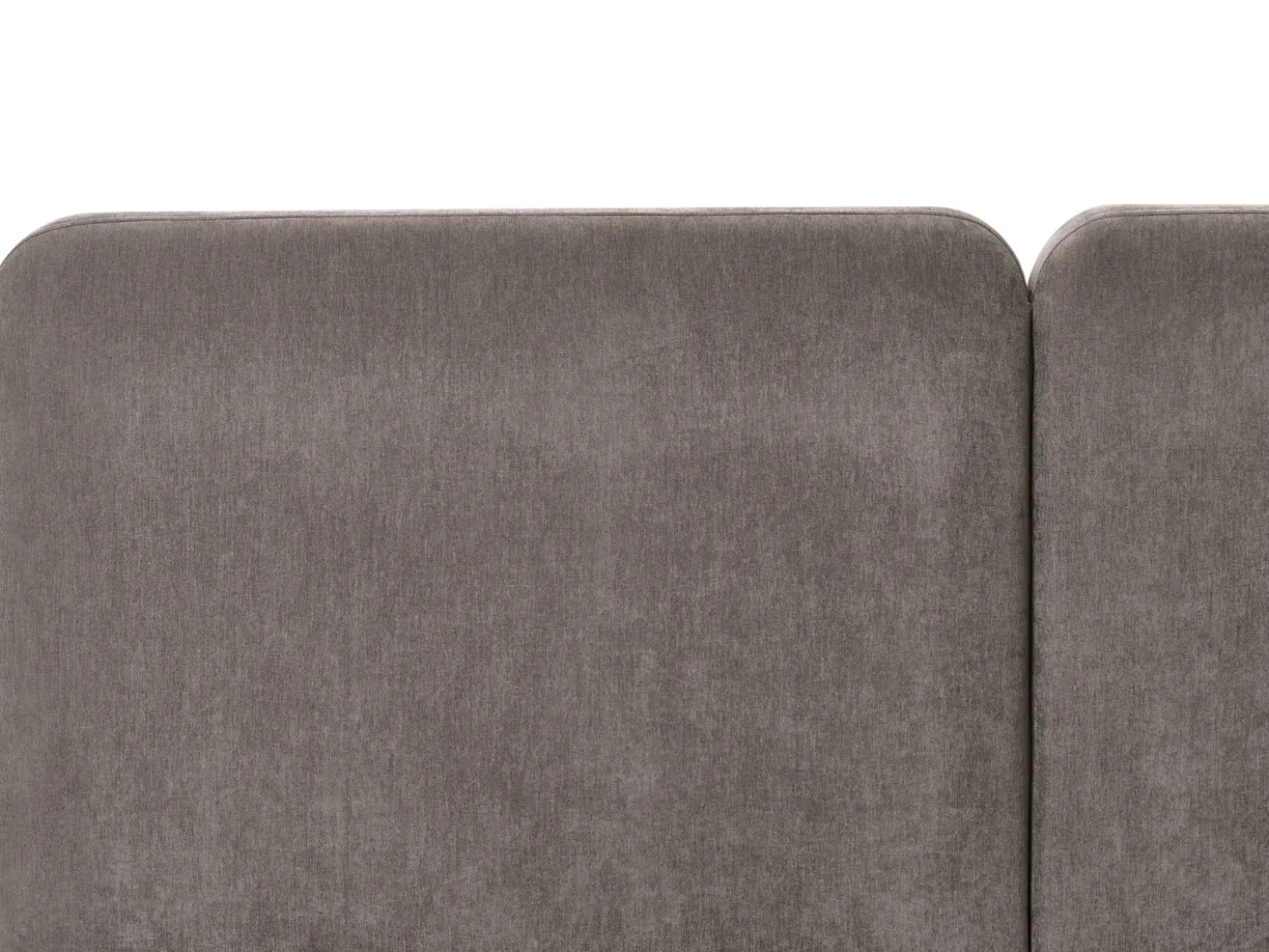 Letto contenitore Ciniglia ARBOIS 180 x 200 cm Tortora