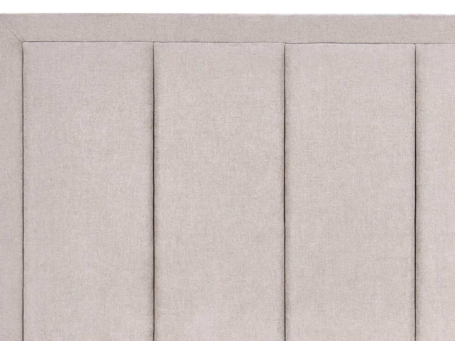 Letto contenitore Ciniglia QUIBERON 180 x 200 cm Tortora