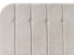 Letto contenitore Ciniglia CHALLANS 160 x 200 cm Tortora