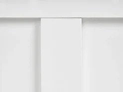 Letto contenitore Legno di pino CLARBEC 180 x 200 cm Bianco