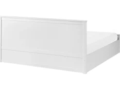 Letto contenitore Legno di pino LAMBRES 180 x 200 cm Bianco