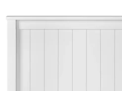 Letto contenitore Legno di pino LAMBRES 180 x 200 cm Bianco