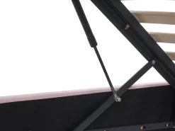 Letto contenitore per bambini Corona Velluto GRISETOT 90 x 200 cm Rosa