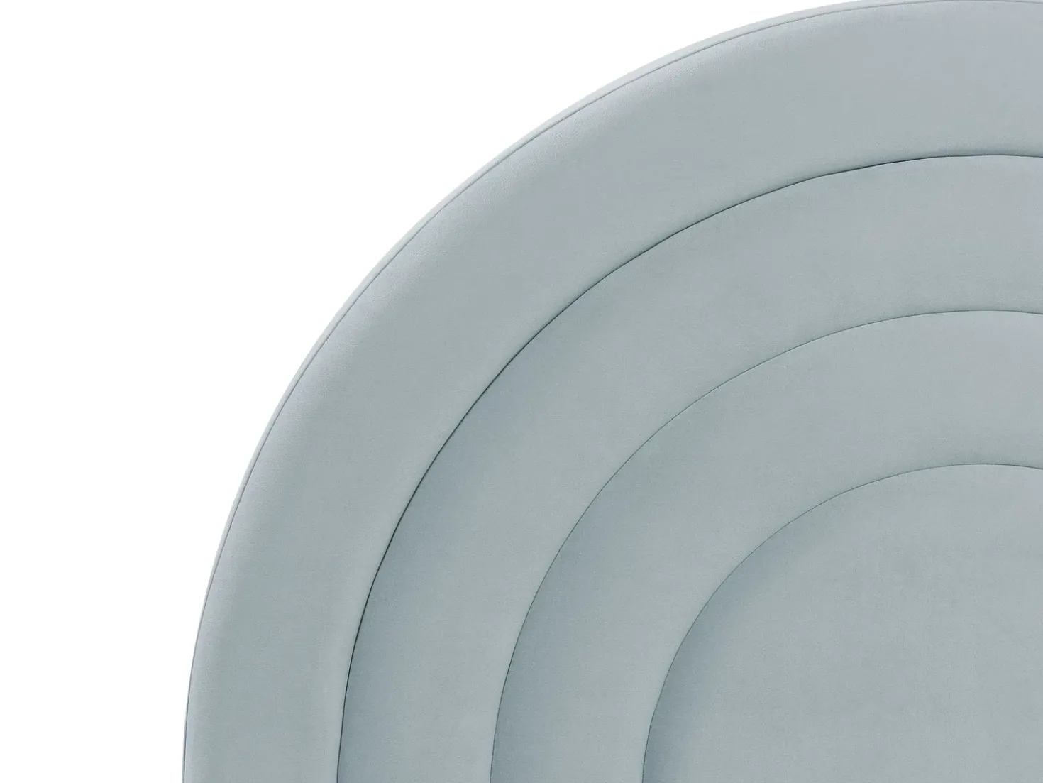 Letto contenitore per bambini Velluto ANET 90 x 200 cm Azzurro