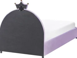 Letto contenitore per bambini Corona Velluto GRISETOT 90 x 200 cm Viola