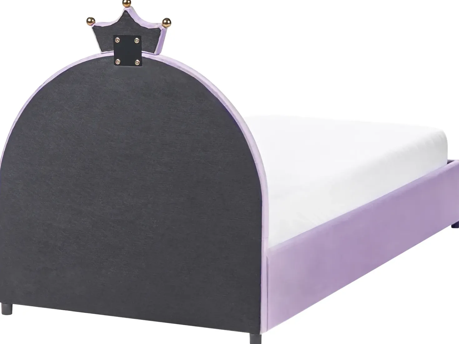 Letto contenitore per bambini Corona Velluto GRISETOT 90 x 200 cm Viola