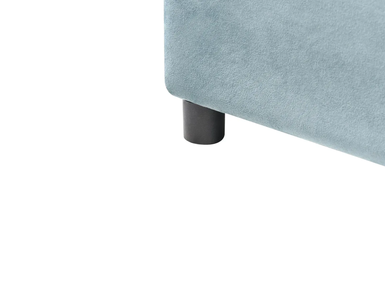 Letto contenitore per bambini Corona Velluto GRISETOT 90 x 200 cm Blu