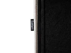 Letto contenitore Tessuto LAGARDE 160 x 200 cm Bianco sporco
