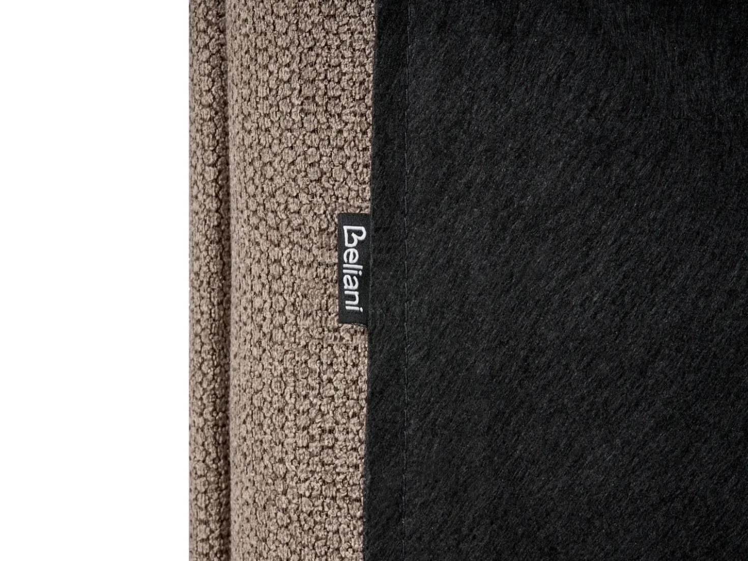 Letto contenitore Tessuto TARASCON 180 x 200 cm Tortora