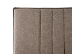 Letto contenitore Tessuto TARASCON 180 x 200 cm Tortora