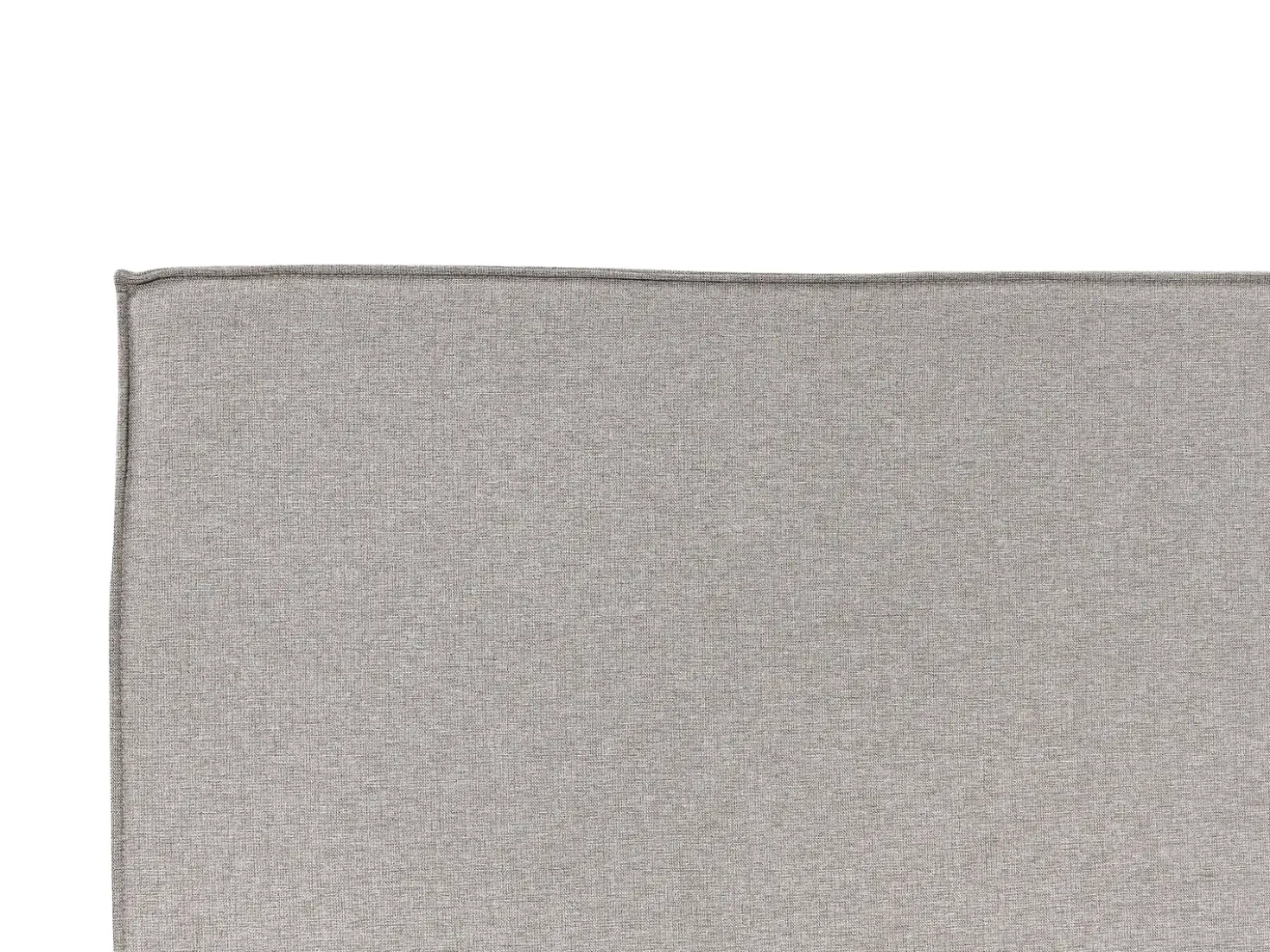 Letto contenitore Tessuto MOISSAC 160 x 200 cm Grigio chiaro