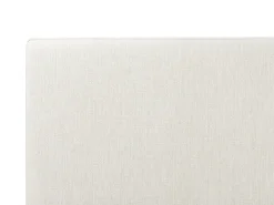 Letto contenitore Tessuto CASTELNAVET 180 x 200 cm Bianco sporco