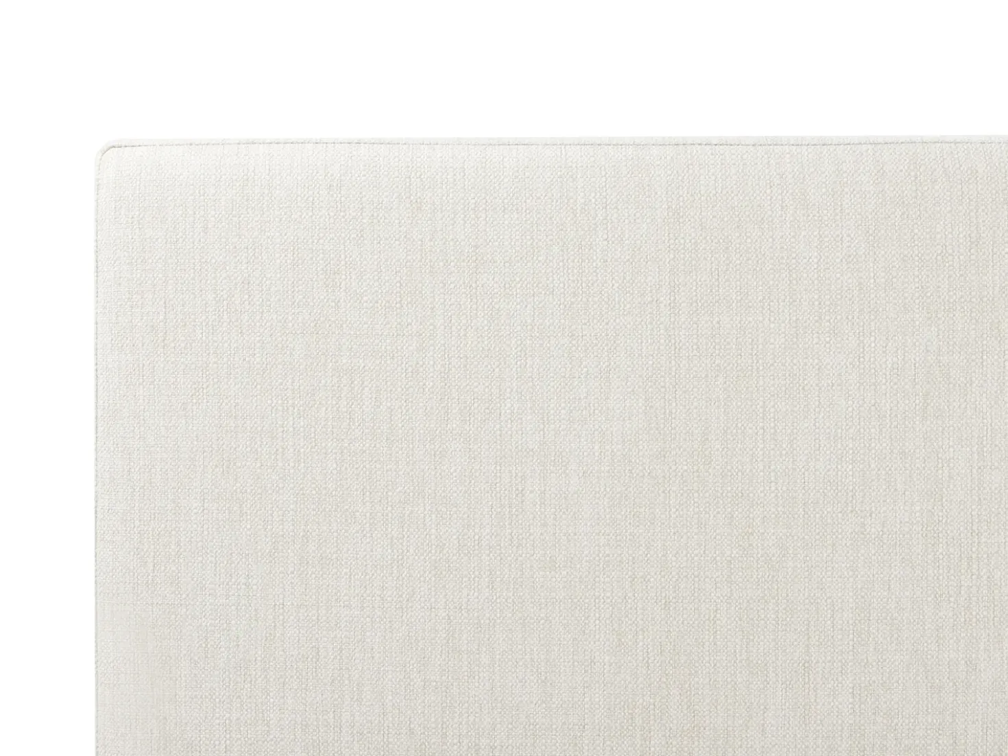 Letto contenitore Tessuto CASTELNAVET 180 x 200 cm Bianco sporco
